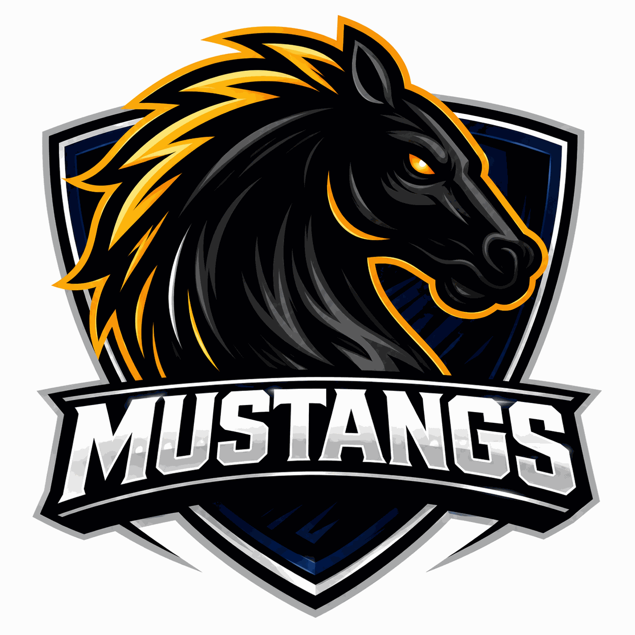 Mustangs logo