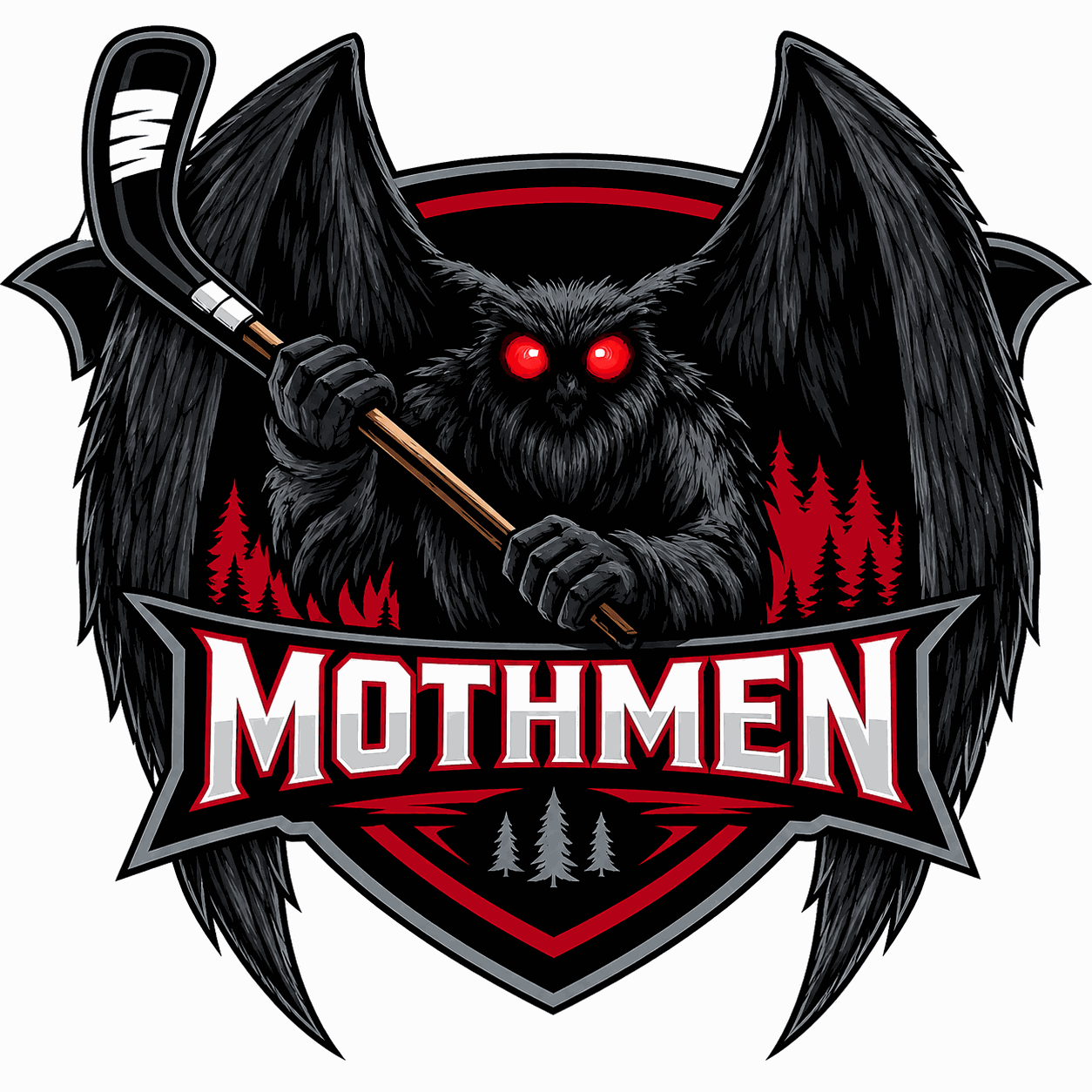 The Mothmen logo